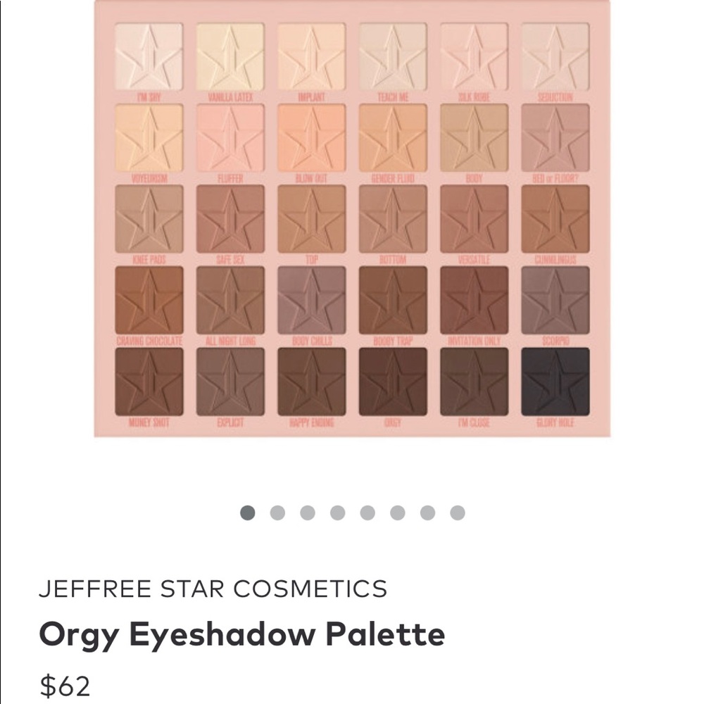 Jeffree Star All Nude Palette- Never used